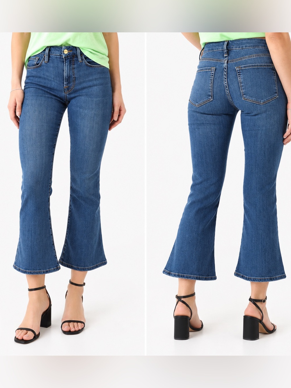 Frame‎ Denim Le Crop Mini Boot